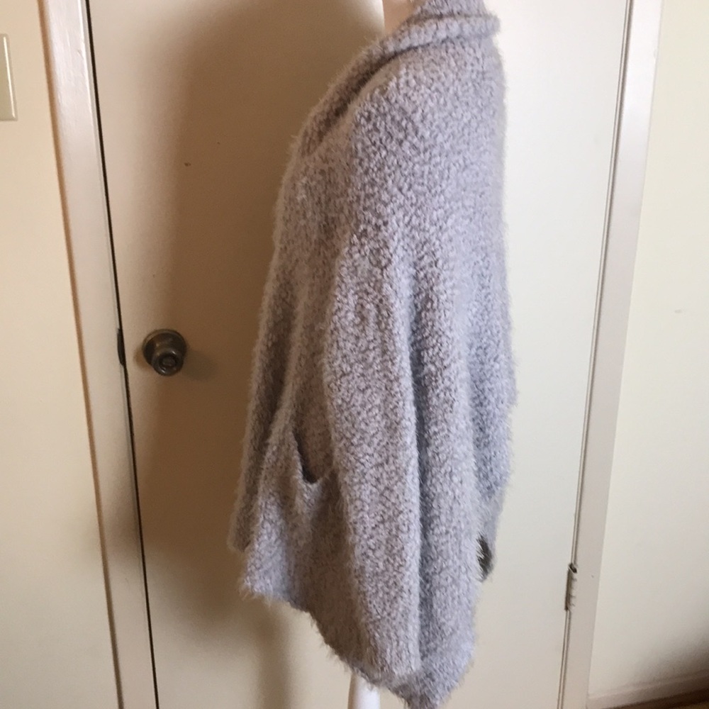 Vici Fuzzy Wuzzy Cardigan Knit Cardigan Oatmeal - Picture 3 of 6